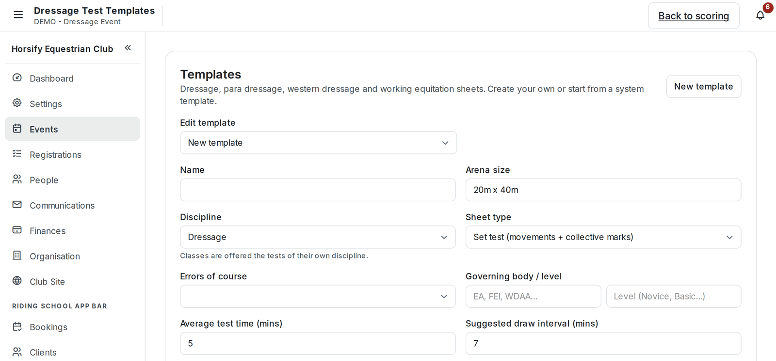 Manage tests: making your own test